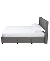 Boxton Studio Coronado 83.3" Mid-Century Full Storage Platform Bed