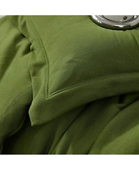 Coma Inducer My Favorite Sweatshirt Oversized Comforter Set - Cedar Green