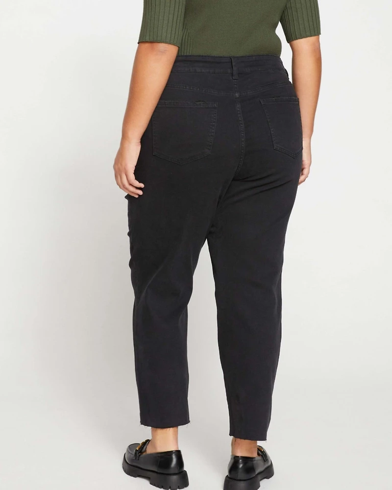 Universal Standard Women's Katie High Rise Crossover Jeans