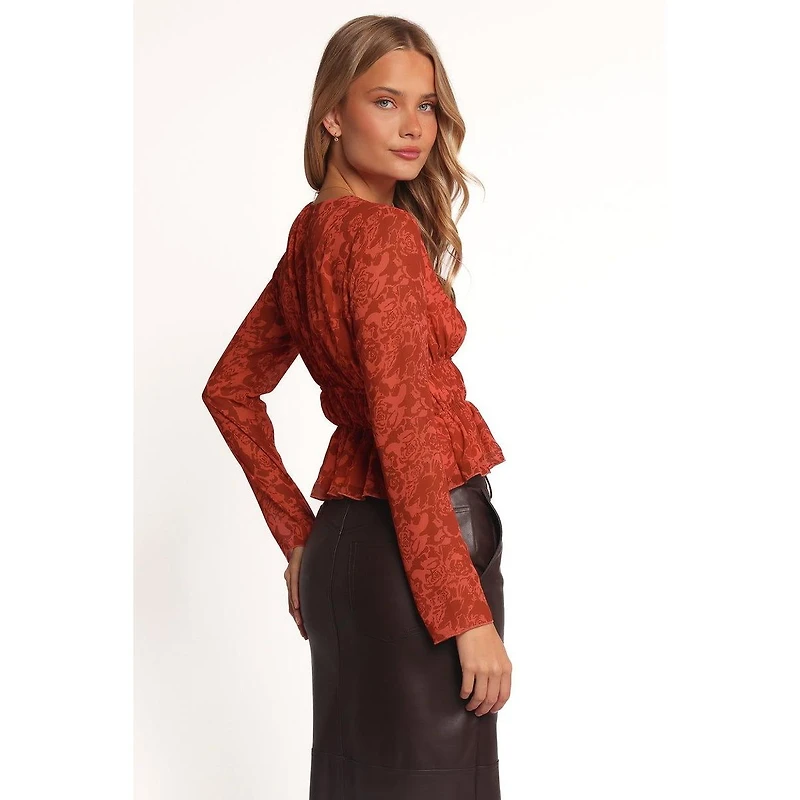 Petal and Pup Women's Monica Long Sleeve Top