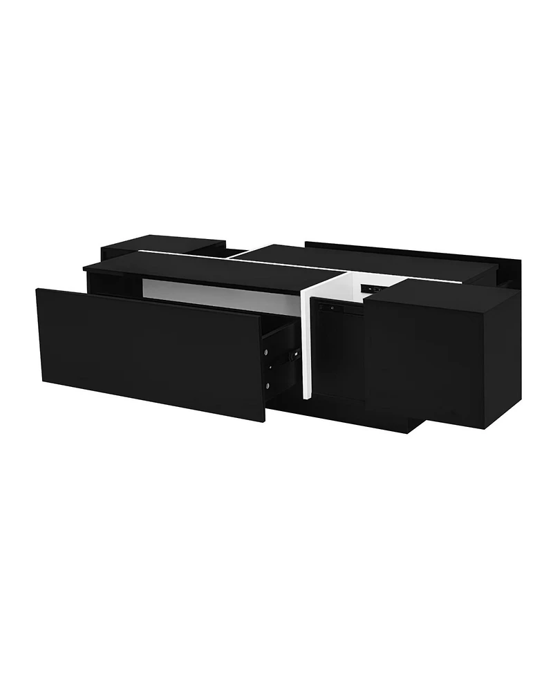 Streamdale Furniture Extendable Coffee Table w/ Storage