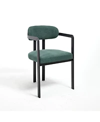 Streamdale Furniture Streamdale Mid-Century Boucle Dining Chairs, Set of 2