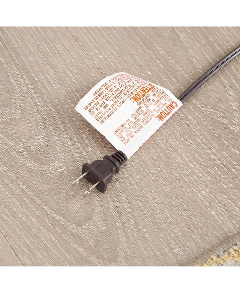 Streamdale Furniture Lighted Glass Curio Cabinet - 2-Door Display, Drawer, Bulb