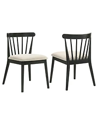 Streamdale Furniture 2 Rustic Farmhouse Dining Chairs