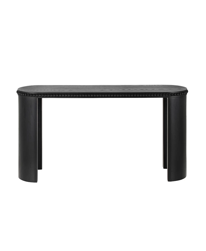 Streamdale Furniture Vintage Console Table - Beaded Trim, Reversible Legs