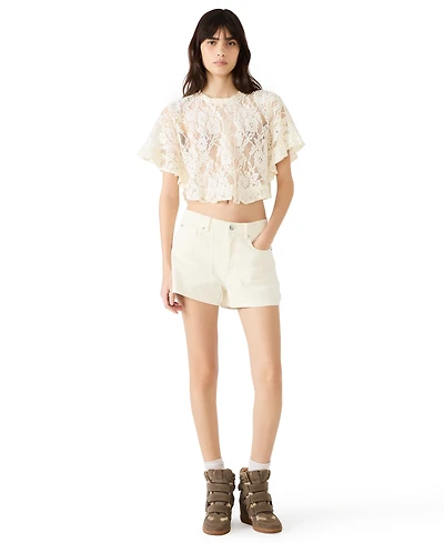 Steve Madden Women's Callum Short-Sleeve Top