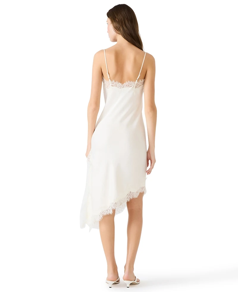 Steve Madden Women's Danna V-Neck Asymmetrical Dress
