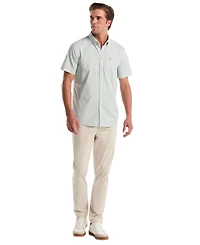 Original Penguin Men's Mini Geo Print Button-Down Shirt