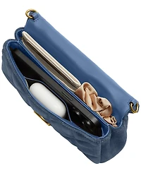 Coach Tabby Mini Quilted Suede Crossbody Bag