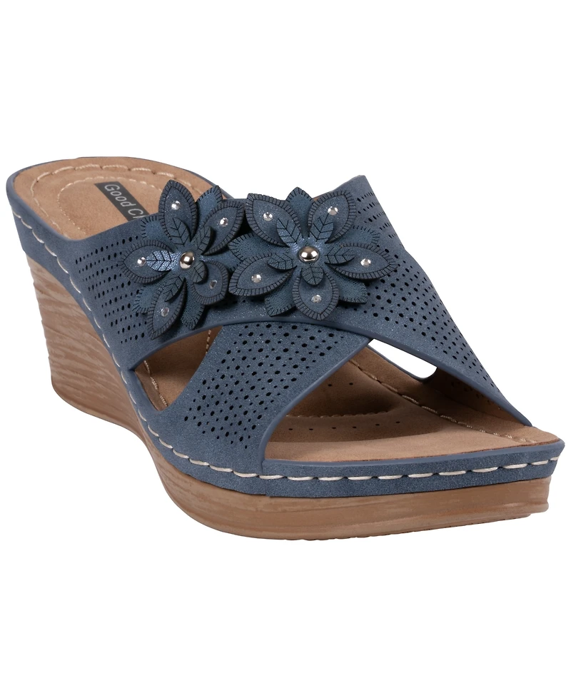 Gc Shoes Temple Espadrille Wedge Sandal