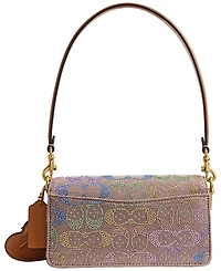 Coach Tabby Crystal Signature Jacquard Shoulder Bag