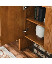 Streamdale Furniture Walnut Sideboard with Ample Storage
