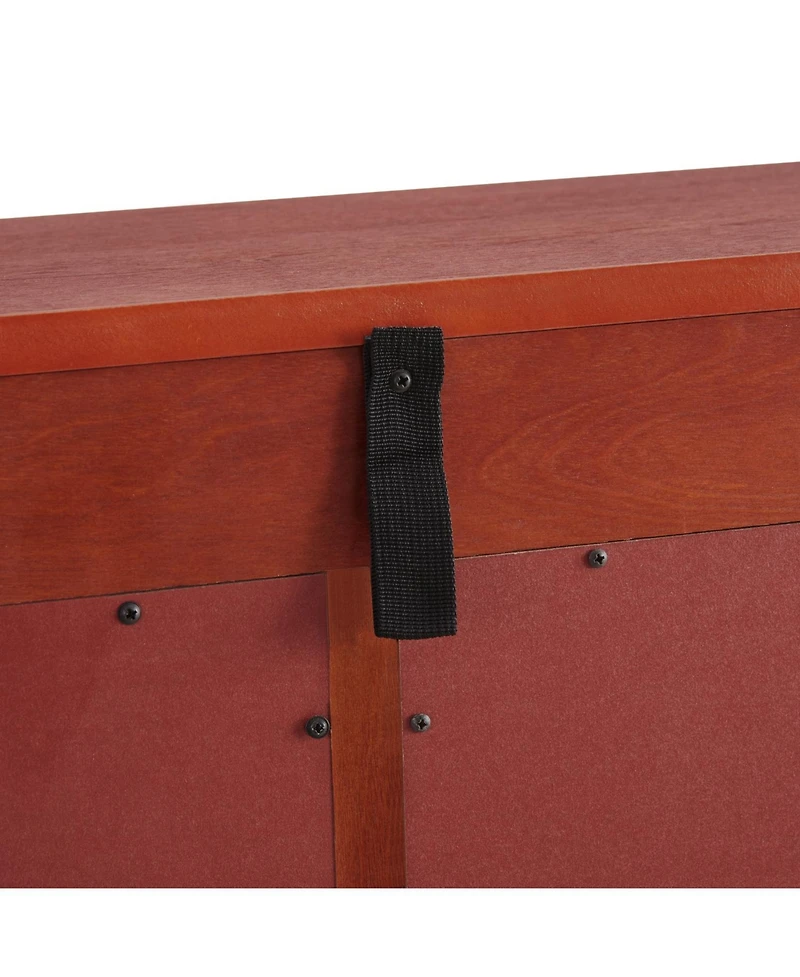 Streamdale Furniture Lighted Cherry Glass Display Cabinet