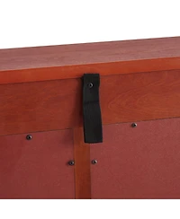 Streamdale Furniture Lighted Cherry Glass Display Cabinet