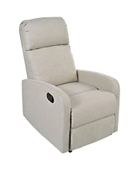 Streamdale Furniture Modern Manual Recliner Chair - Wheat