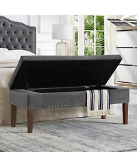 Streamdale Furniture Tufted Bench with Storage