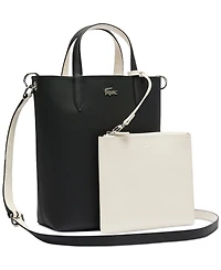 Lacoste Anna Vertical Reversible Small Tote Bag
