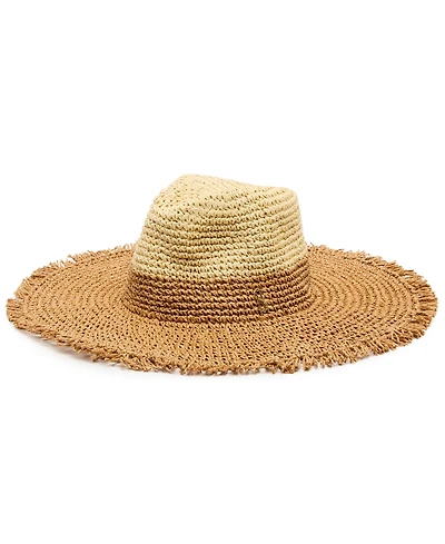 Steve Madden Split Decision Crochet Panama Hat