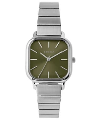 Breda Women's 'Esther' 1735a Silver Stainless Steel Bracelet Watch, 26mm