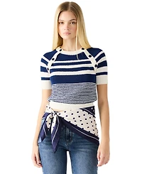 Steve Madden Inverted Polka Dot Square Scarf