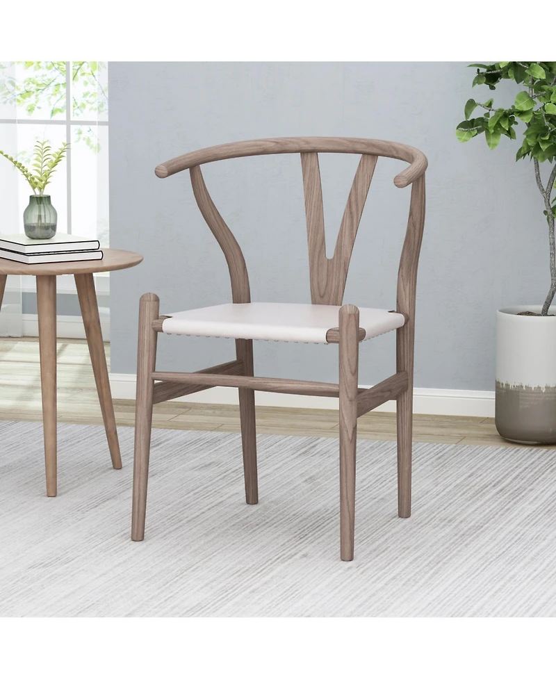 Streamdale Furniture Wishbone Style Accent Chair