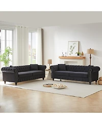 Streamdale Furniture Modern 6-Seat Sofa with Wood Frame & Cushions