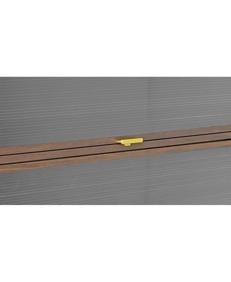 Streamdale Furniture 44" Metal 3-Door Cabinet