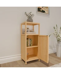 Streamdale Furniture Streamdale 41 inch multi-scene use large capacity single door locker with one shelf