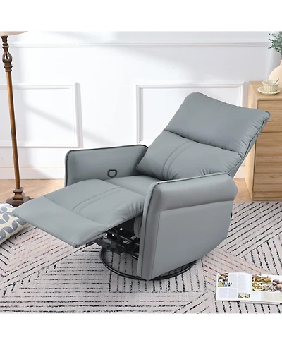 Streamdale Furniture Swivel Rocker Recliner Chair, Nursery