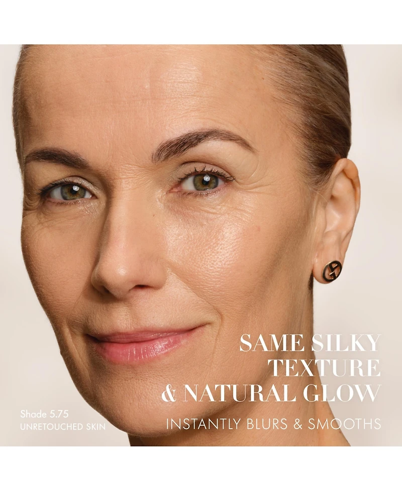 Armani Luminous Silk Natural Glow 24-Hour Wear Blurring Liquid Foundation, 1.0 oz.