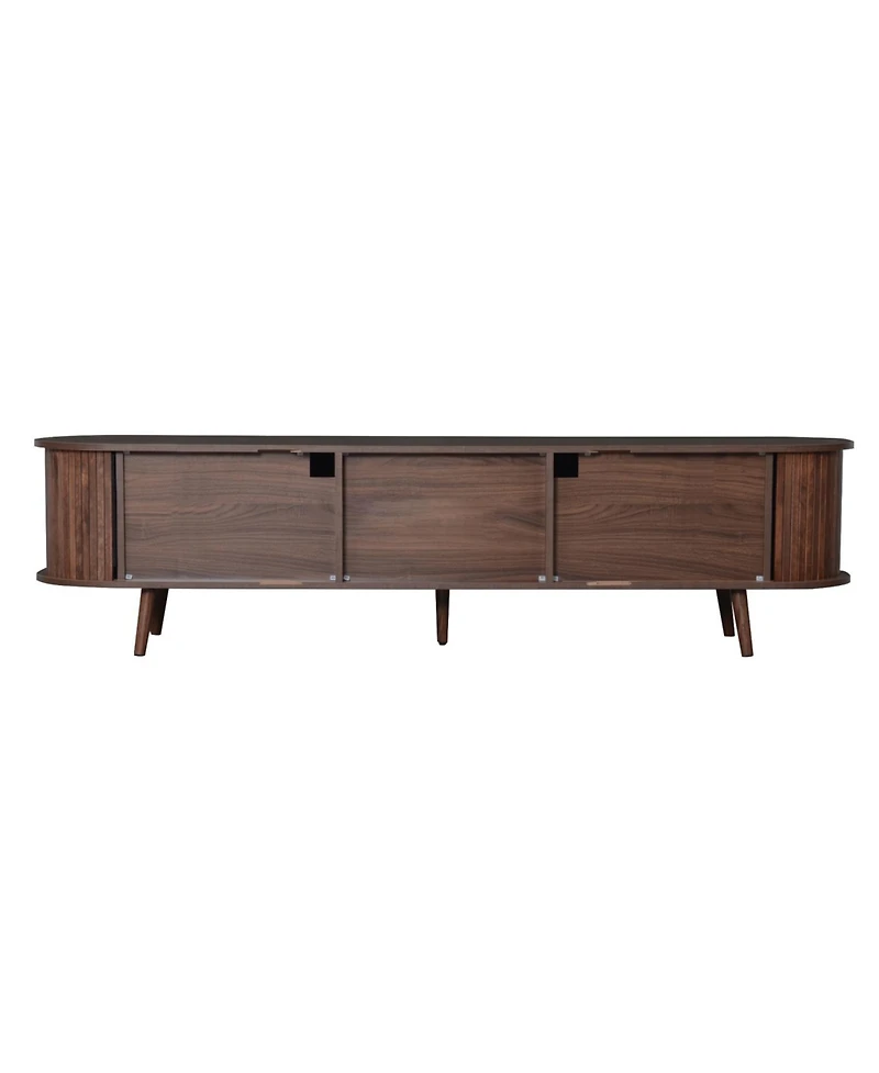 Streamdale Furniture Mid-Century Modern Tv Stand for 80" Tv