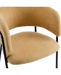 Streamdale Furniture Upholstered Arm Dining Chair Set of 2