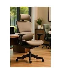 Streamdale Furniture Streamdale High Back Mesh Office Chair-8365HP-br