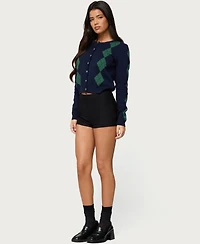 Edikted Women's Farren Argyle Cardigan