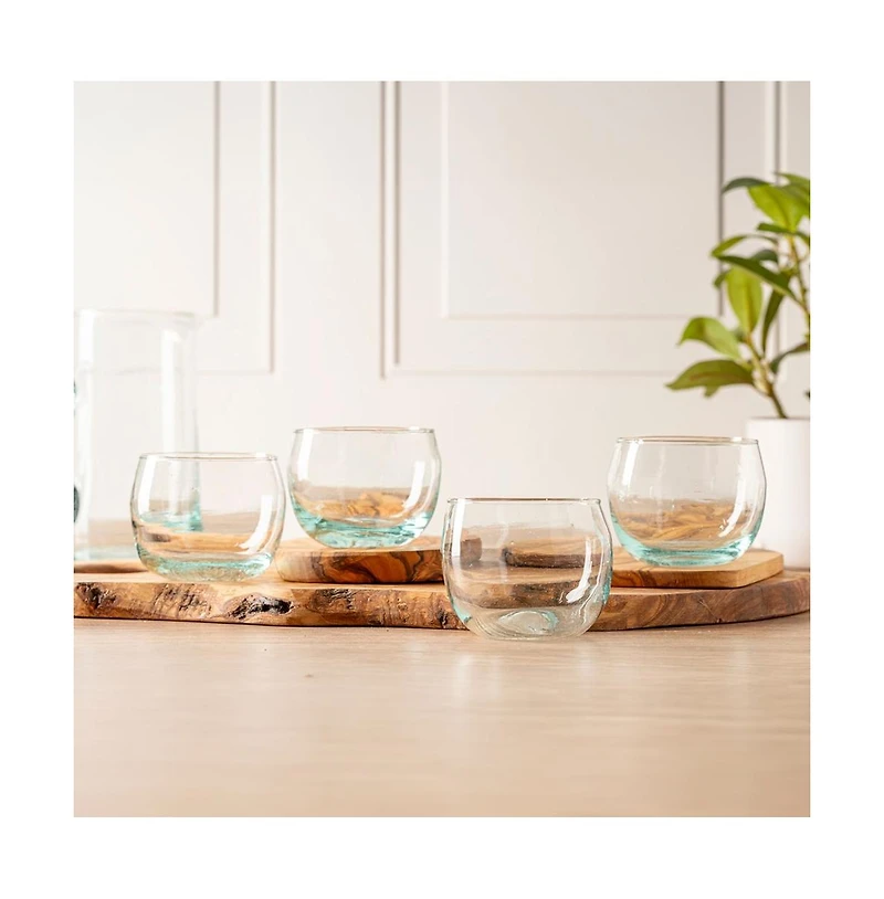 Verve Culture Clear Stemless Wine Goblets
