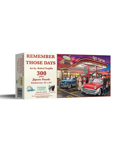 SunsOut Remember Those Days 300 piece Jigsaw Puzzle for Adults