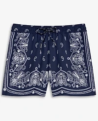 On 34th Women's Bandana-Print Pull-On Shorts, Macy's Exclusive
