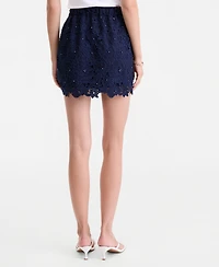 On 34th Women's Beaded Lace Mini Skirt, Macy's Exclusive