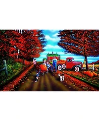 SunsOut Pick of the Patch 300 piece Jigsaw Puzzle for Adults Halloween