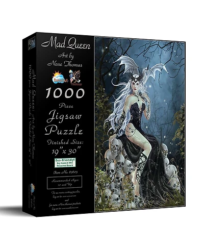 SunsOut Mad Queen 1000 piece Jigsaw Puzzle for Adults Halloween