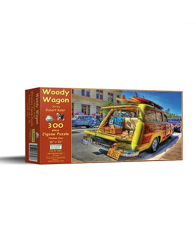 SunsOut Woody Wagon 300 piece Jigsaw Puzzle for Adults