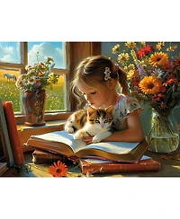 SunsOut Study Buddy 500 piece Jigsaw Puzzle for Adults Large Pieces