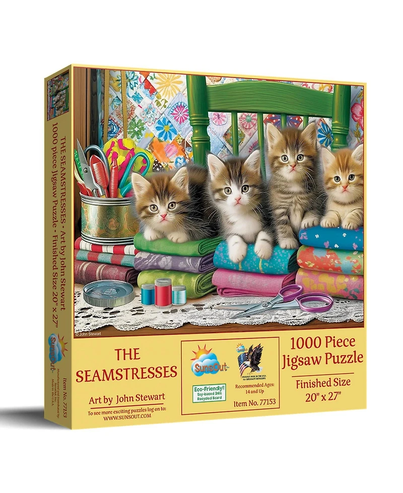 SunsOut The Seamstresses 1000 piece Jigsaw Puzzle for Adults