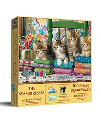 SunsOut The Seamstresses 1000 piece Jigsaw Puzzle for Adults