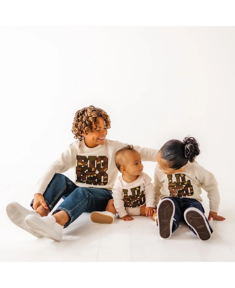 Sweet Wink Big Boys Bro Camo Patch Sweatshirt