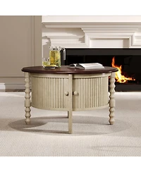 Streamdale Furniture Vintage Round Coffee Table