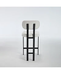 Streamdale Furniture Upholstered Counter Height Bar Stools - Set of 2