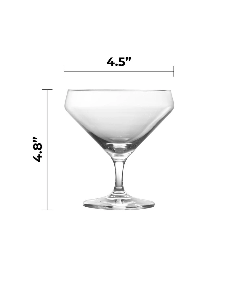 Zwiesel Glas Pure Dancing Tumblers, Set of 4