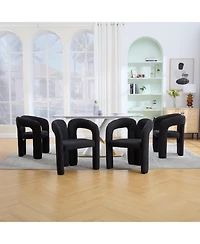 Streamdale Furniture Velvet Accent Dining Chair Set of 2