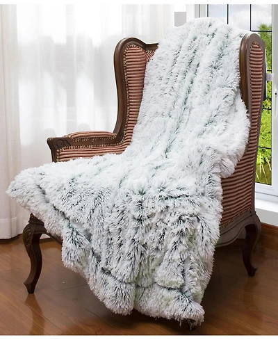 Cheer Collection Shaggy Throw, 50" x 60"